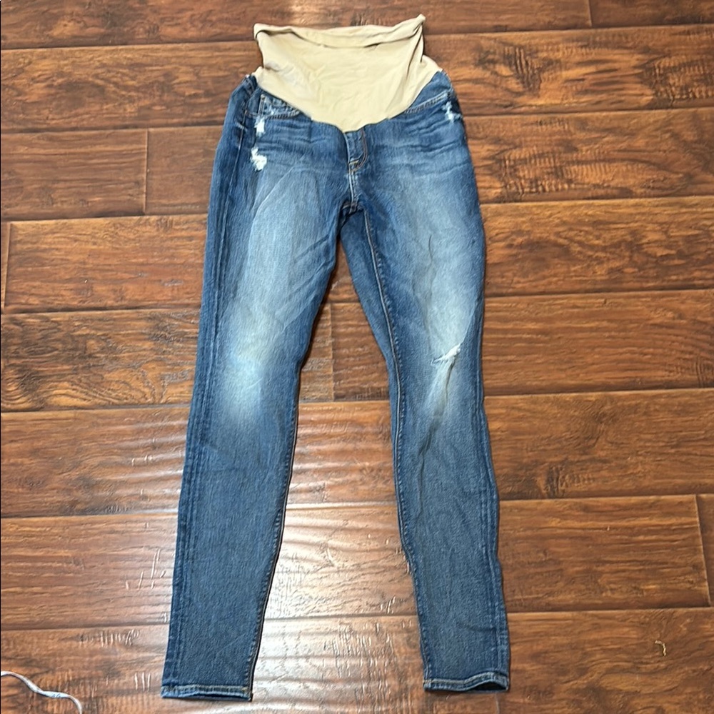 7 for all mankind Blue Skinny Jeans
